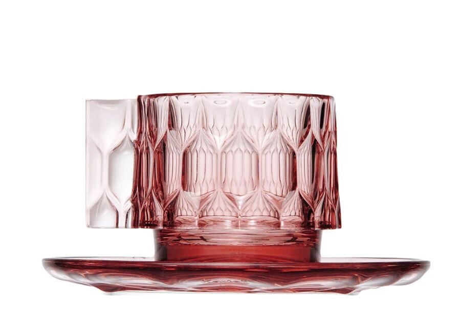 Jellies Coffee Cup With Plate by Kartell Furniture Accessories